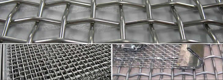 Pre Tensioned Wire Mesh Quarry Screen